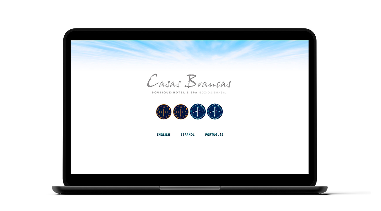 Casas Brancas Hotel Boutique Buzios - website