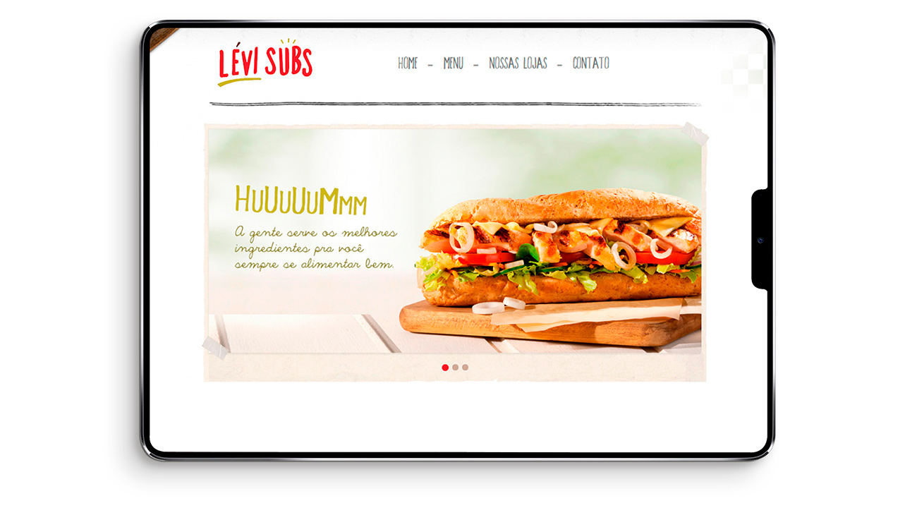 Levi Subs Website