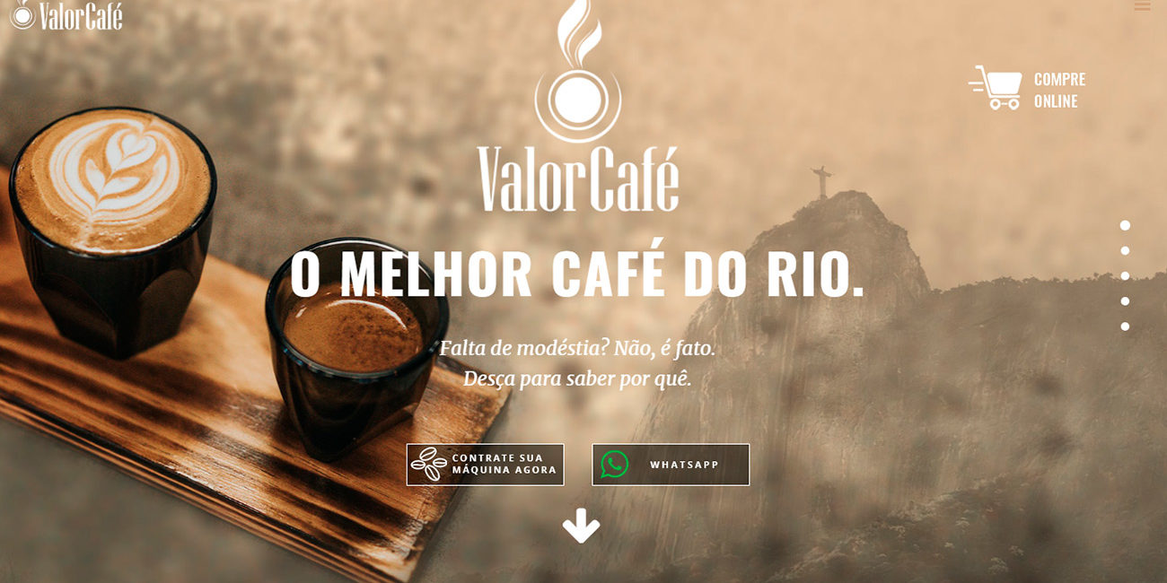 Valor Café - Website