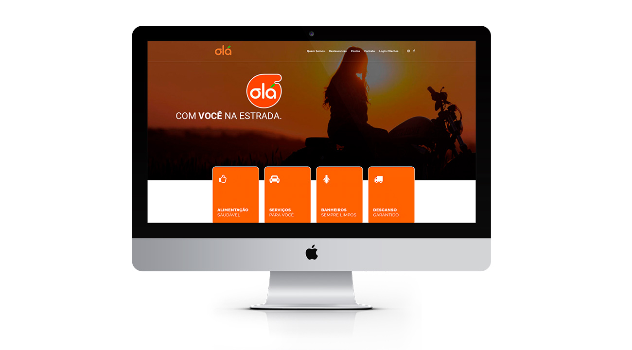 Rede Olá - Website